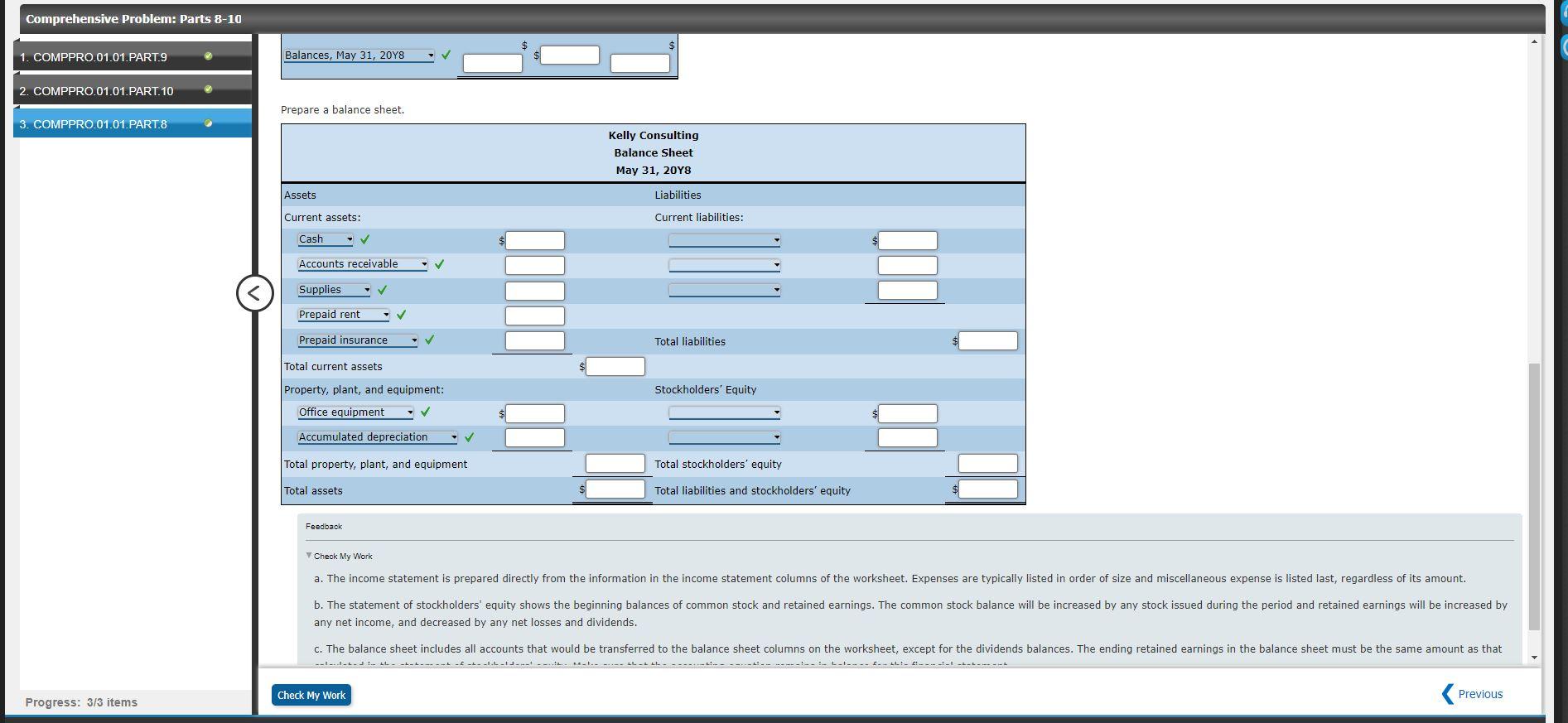 to the objectives for each chapter covered as a review of the