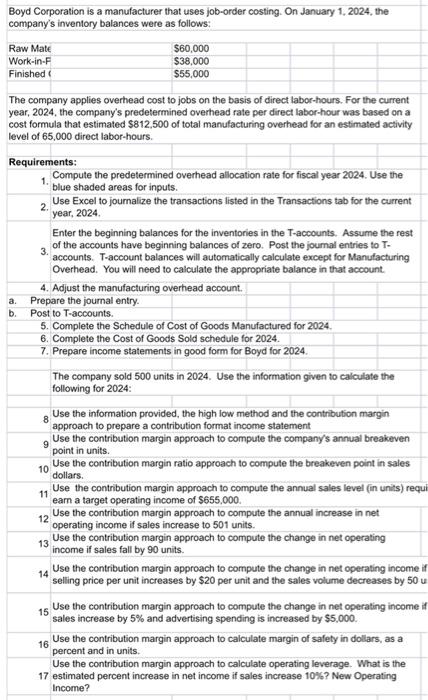 need help asap. please help on requirements 1-17 show formulas best if