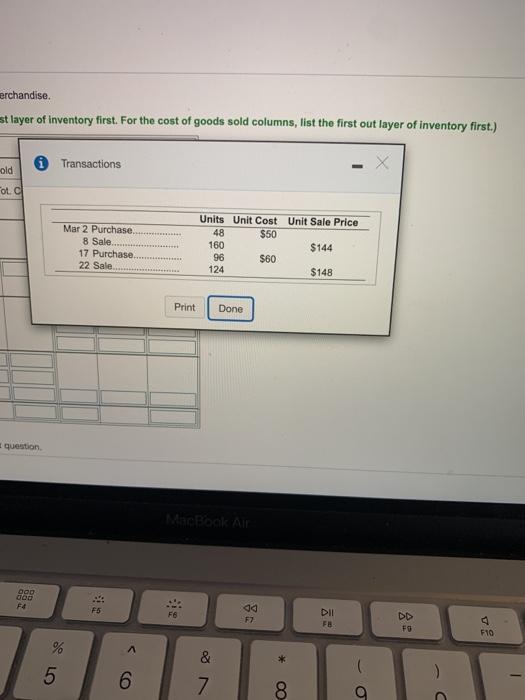 use the FIFO method Lengyel Lawn Supply, which uses the FIFO method,