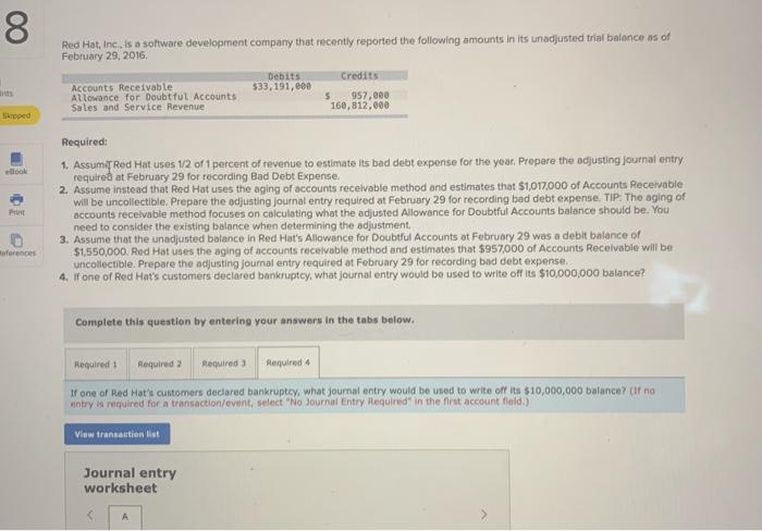  00 Red Hat, Inc. is a software development company that recently