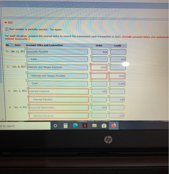 December 31, 2020. The company ad 's accounts annually 1. The December