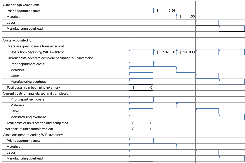 you! Problem 8-54 (Static) Prepare a Production Cost Report: FIFO Method (LO
