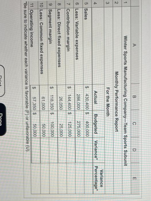 please just andwer no explanation neededq3 A B D E 1 Winter