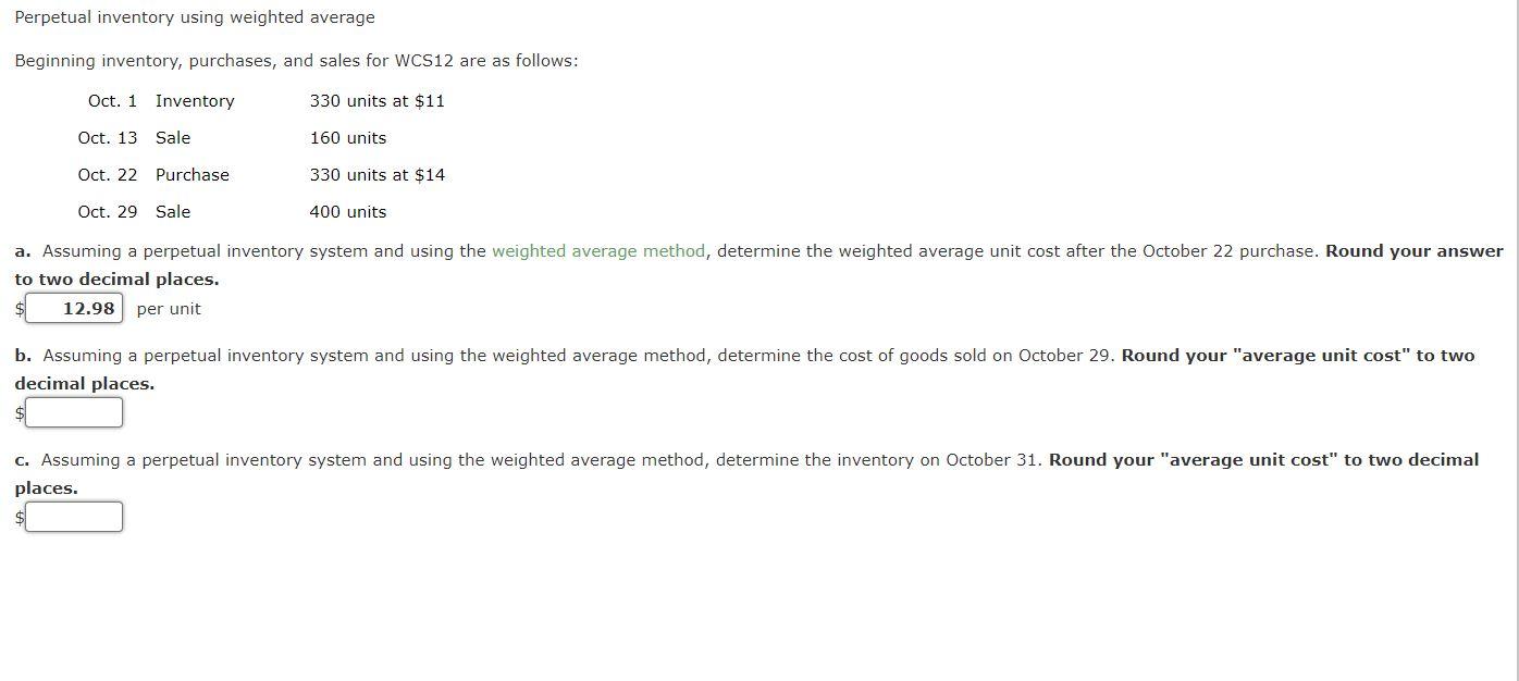 Cost Apr. 2 Purchase 1 $132 Apr. 15 Purchase 1 133 Apr.