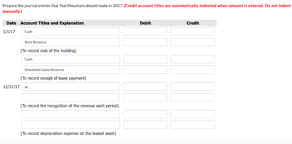 leased a building to Sandhill Inc. The relevant information related to the