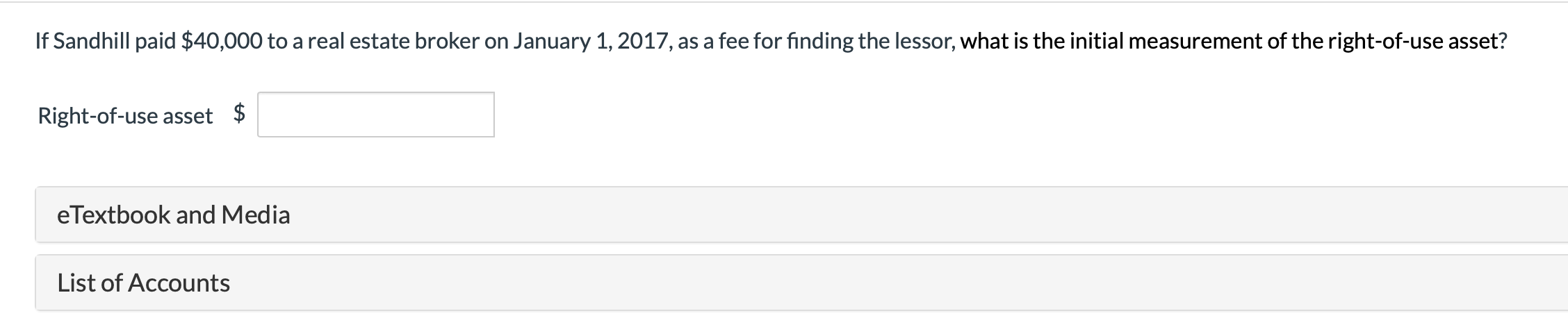 of the lease of $3,300,000 (unguaranteed). 2. The leased building has a