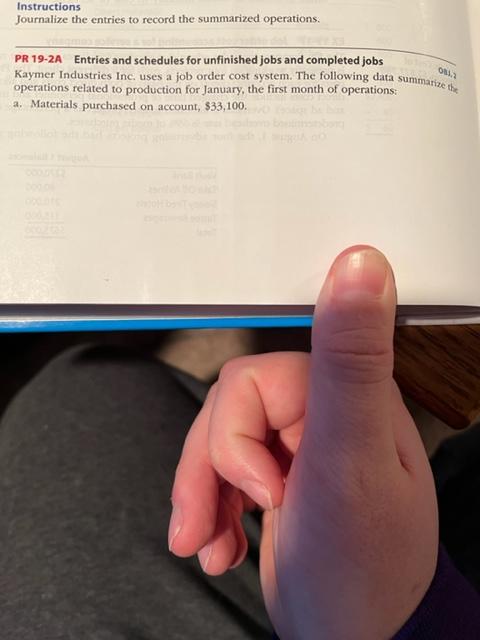 Please solve Accounting Problem 19-2A, the full problem is on both pictures.