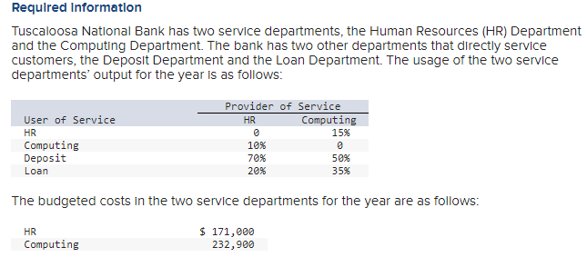  13. Please answer the following: 1. Use the direct method to
