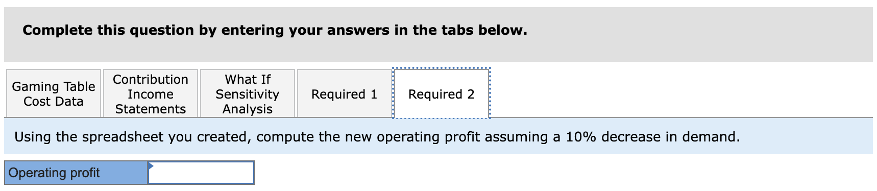 a 20 percent decrease to a 20 percent increase. Use Contribution Income