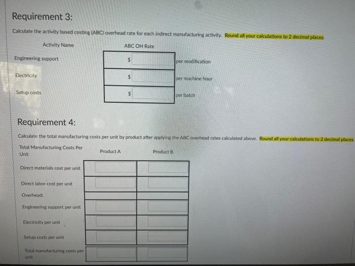 per unit $35 per unit Direct labor hours 0.6 DLH per unit