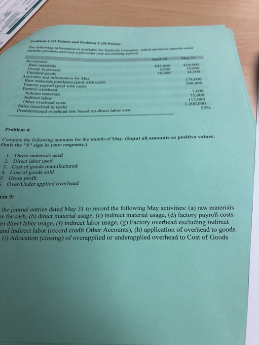  h owing informativ e , which M Raw materials A 30