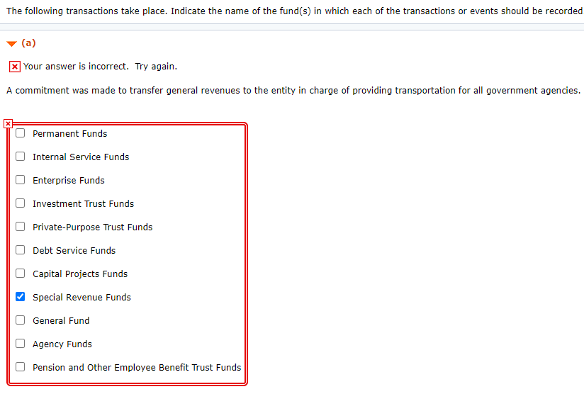 I thought it was all except the pension and private but that