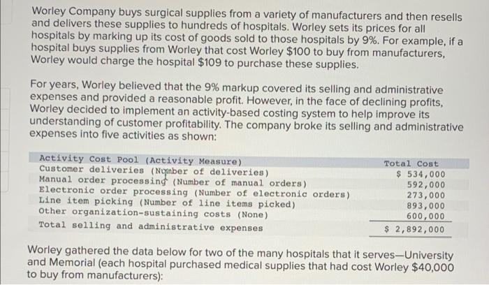 Please solvs this problem that has four required parts. This is the