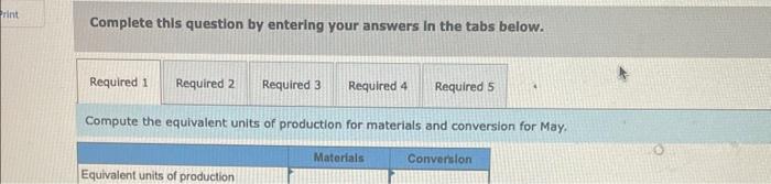 process costing system. It manufactures a caulking compound tha goes through three