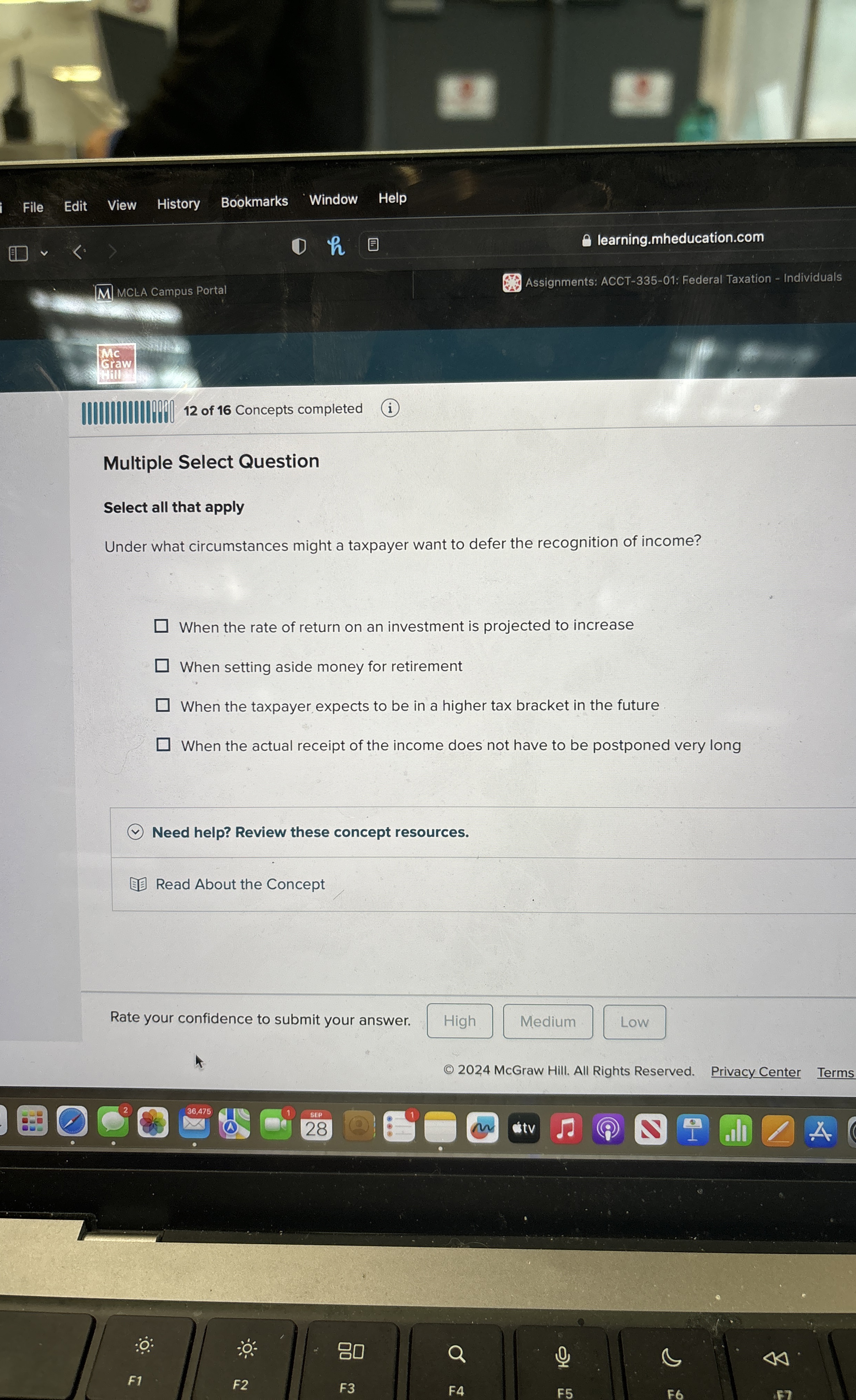  Multiple Select Question Select all that apply Under what circumstances might