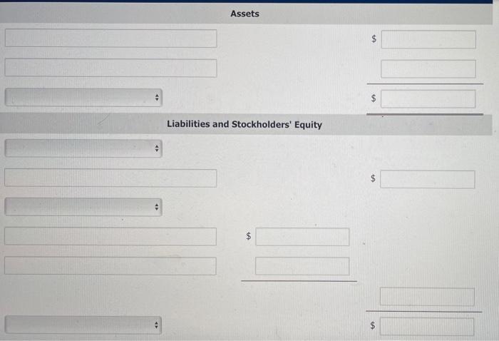 you! In alphabetical order below are balance sheet items for Carla Vista