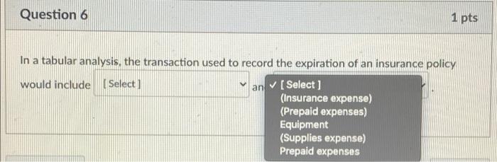 1 pts If a customer paid on account, the transaction used to