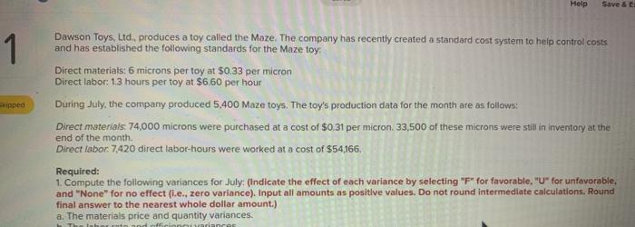  Help Save & E 1 Flipped Dawson Toys, Ltd. produces a