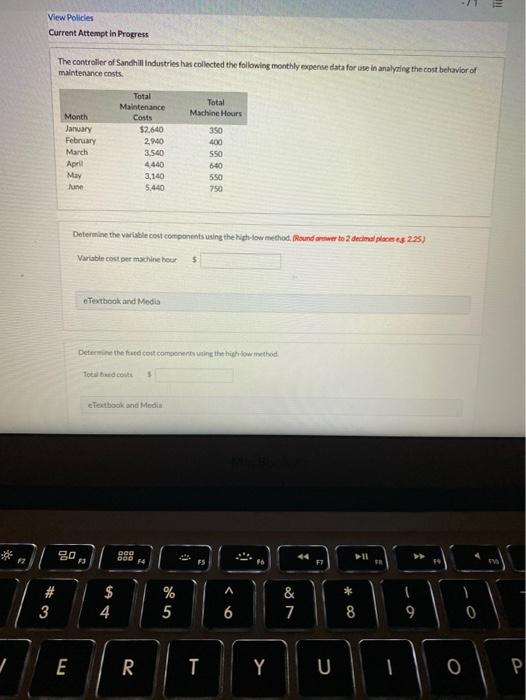  TIE View Policies Current Attempt in Progress The controller of Sandhill