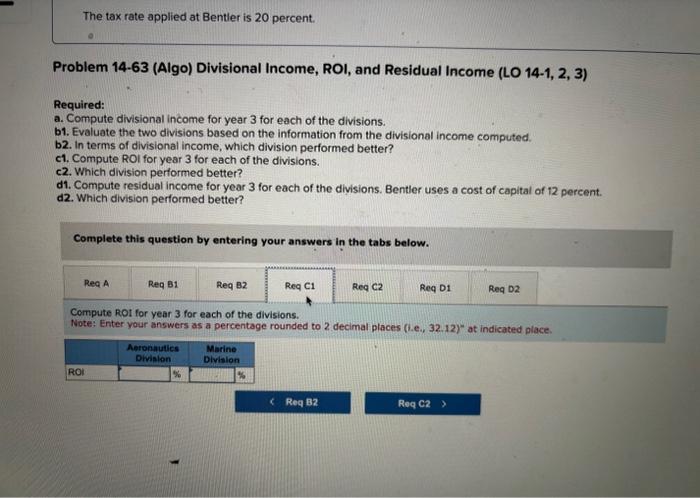 and asset acquisition and disposal. Bentler evaluates the division presidents on, among