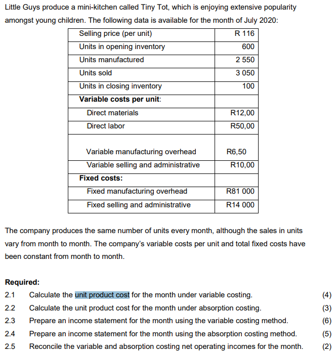  Little Guys produce a mini-kitchen called Tiny Tot, which is enjoying