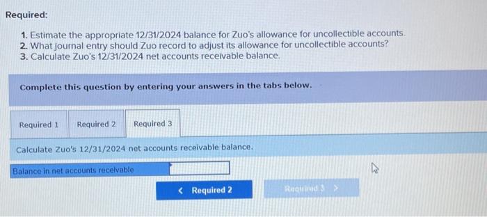 not yet due =$385,000; estimated uncollectible =15% 2. Accounts 130 days past