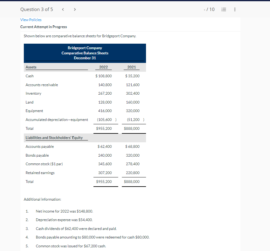 3: Bridgeport Note: Please review each drop down and provide correct drop