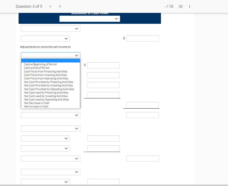 Depreciation expense was $54,400. 3. Cash dividends of $62,400 were declared and
