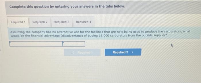 Troy Engines, Limited, manufactures a variety of engines for use in heavy