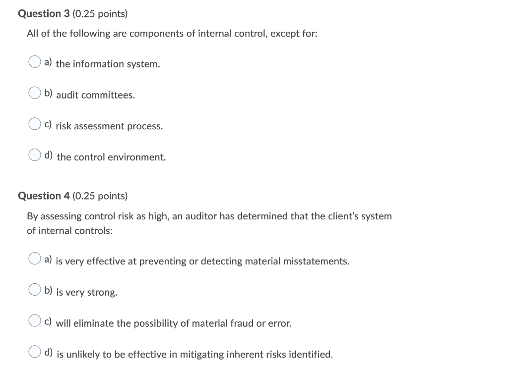 answer this question quickly? Question 1 (0.25 points) Manual controls: a) can
