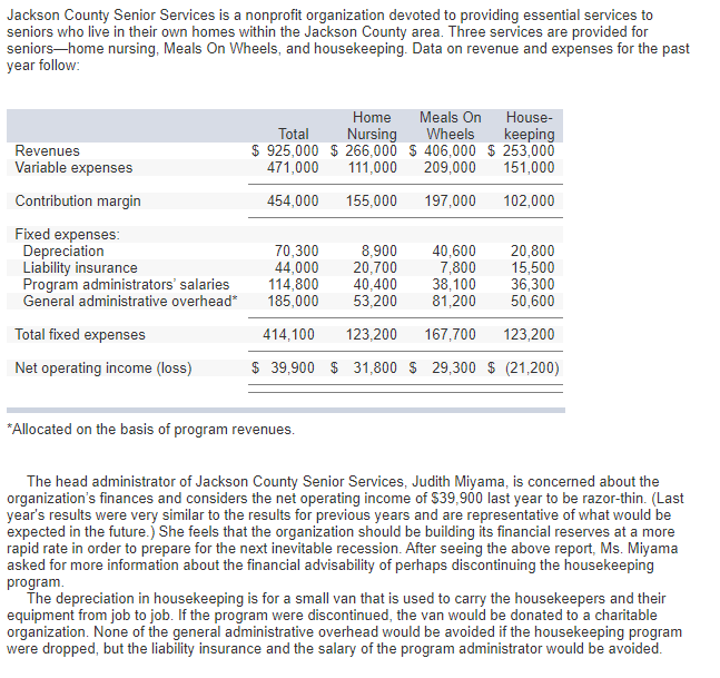 Multiple-part question that utilizes the same data throughout. In advance, thank you.