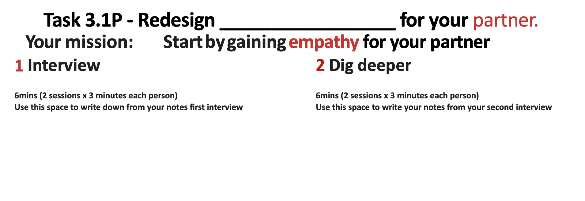 activity you will have to choose a partner to work with either