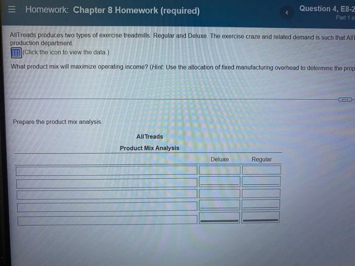 Please need help woth problem will rate thumbs up!!! Homework: Chapter 8