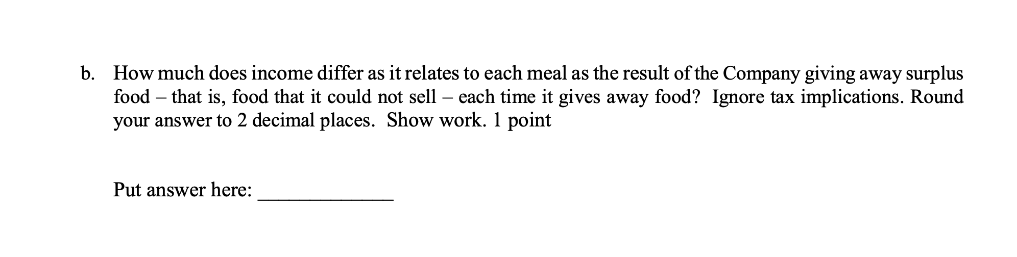 A customer visits a particular Chipotle location - such as the one