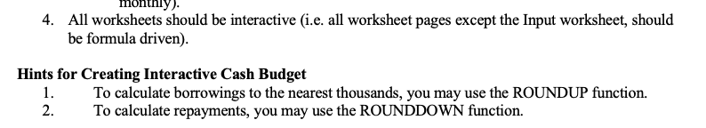 for the first quarter of 2019: a. As of December 31, 2018