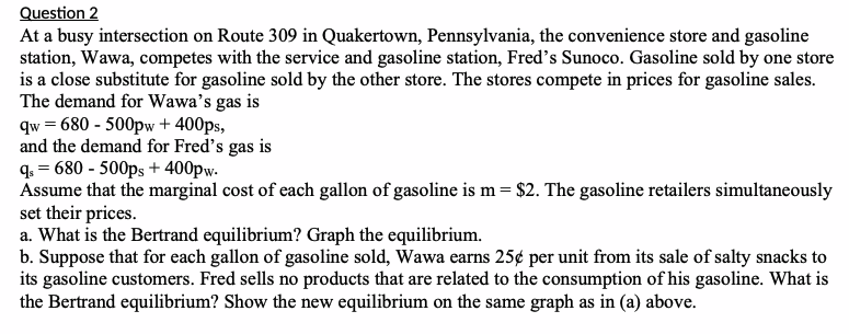 Please show the graph too. At a busy intersection on Route 309