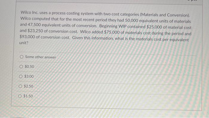 cost pools (machine, inspection, shipping). The total budgeted MOH cost is $1,00,000