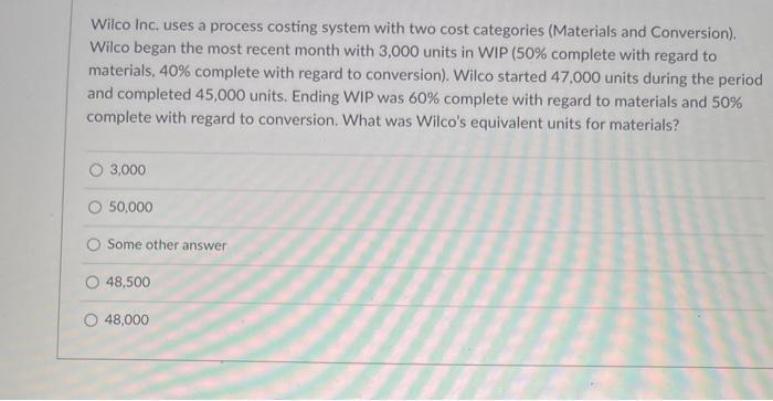 which is split among the three activity pools. Given the following information,