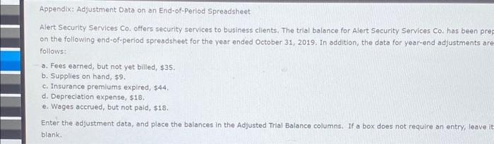 Services Co. If a box does not require an entry, leave it