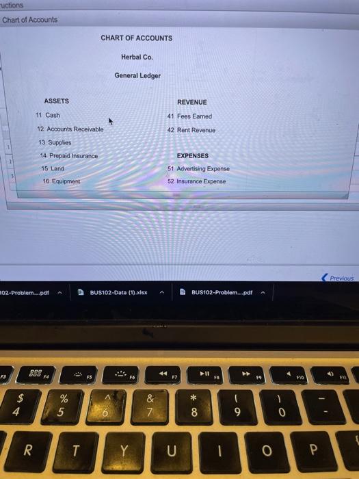 I will get thunbs up InstructionsChart of Accounts Journal Instructions On June