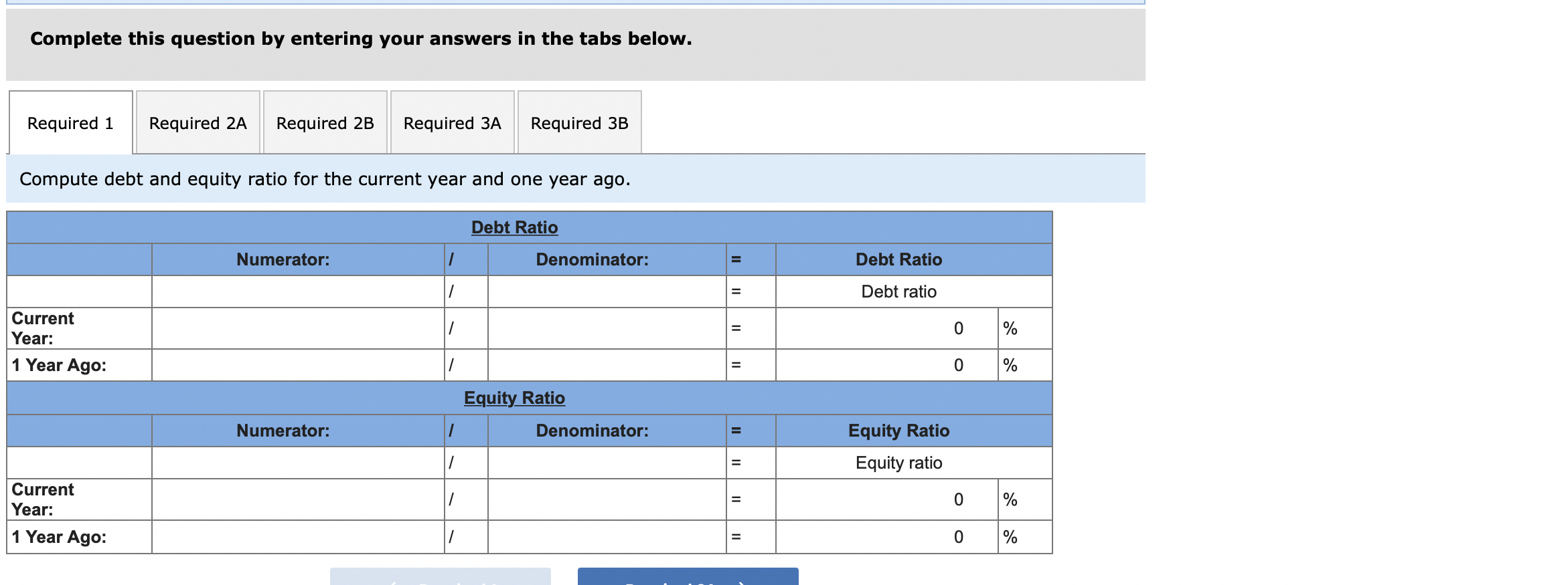 the questions displayed below.) Simon Company's year-end balance sheets follow. Current Year
