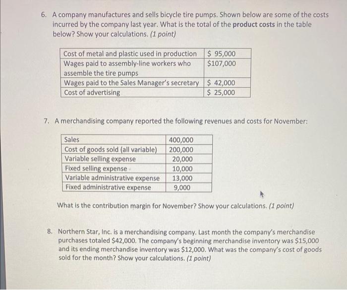 please show work so i can understand how to do it in