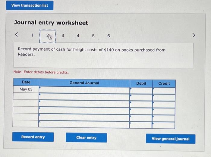 Books has the following transactions during May. May 2 Purchases books on