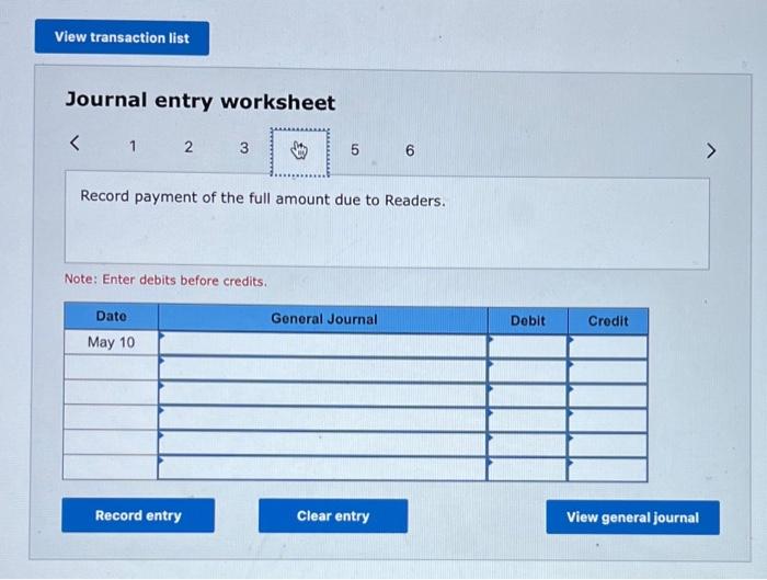 cash for freight costs of $140 on books purchased from Readers. May