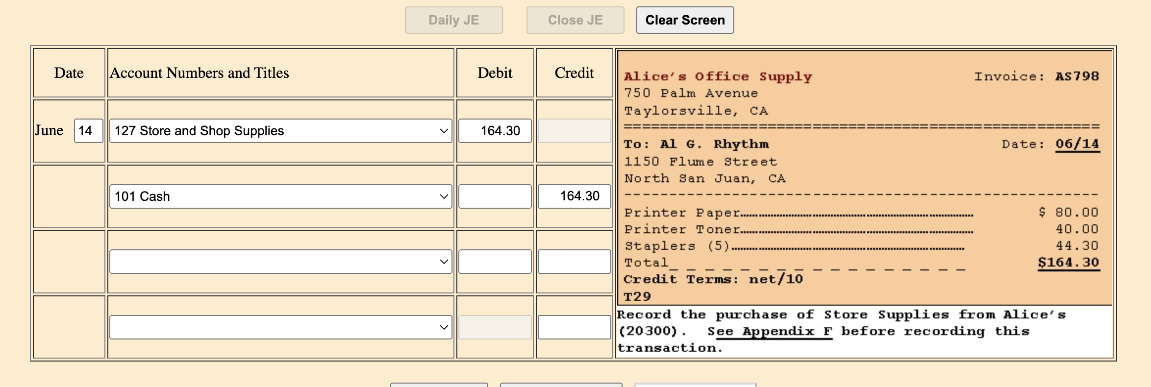 it still says wrong i think it is something about the appendix