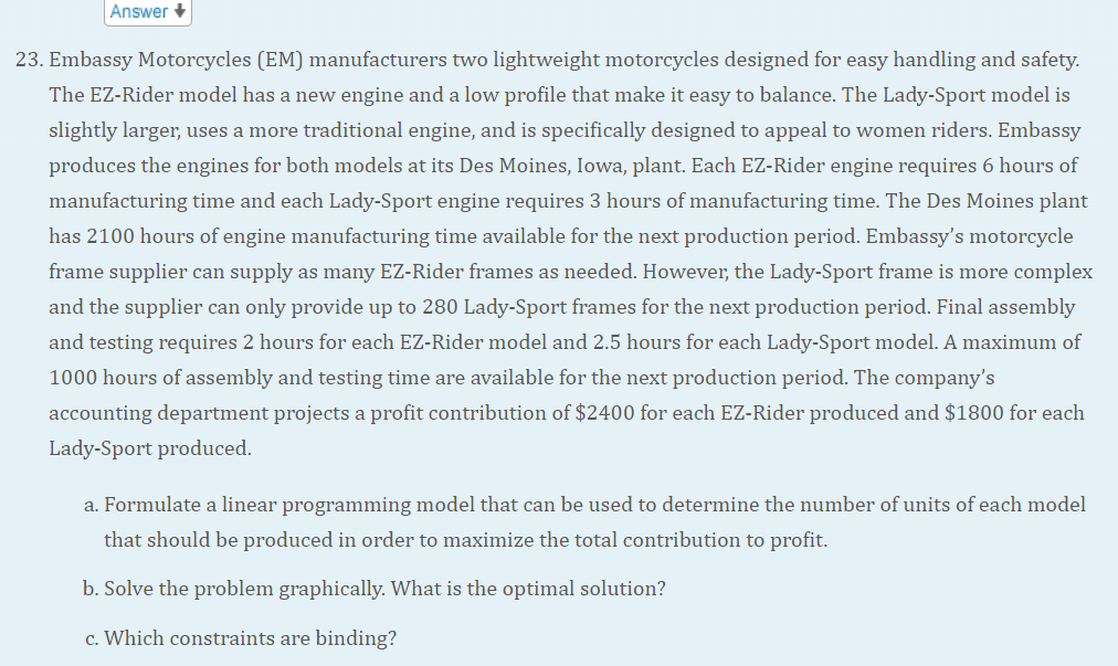  Where it says graphically it needs to be done on excel.