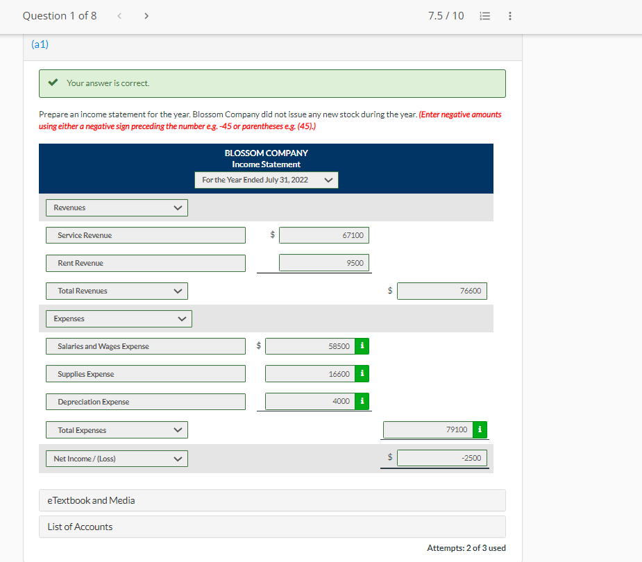 View Policies Show Attempt History Current Attempt in Progress (a1) These financial