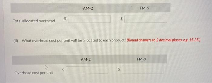 2 decimal places, eg. 3.54 and final answers to 0 decimal places,