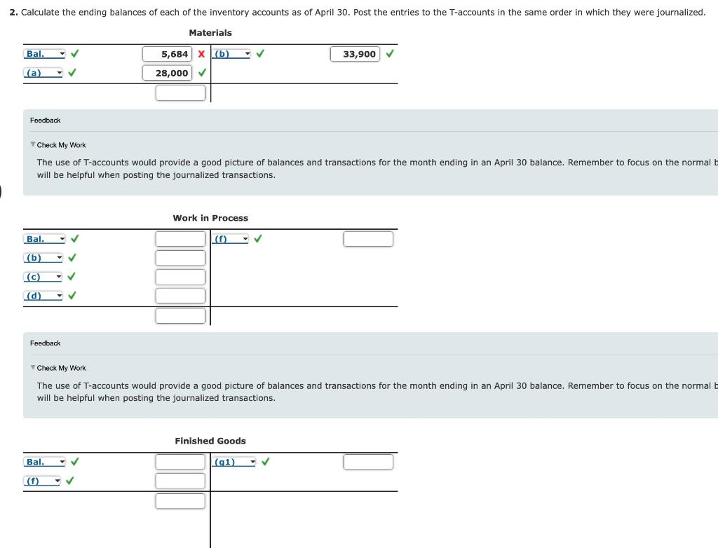 please Job Cost Flows, Journal Entries On April 1, Sangvikar Company had