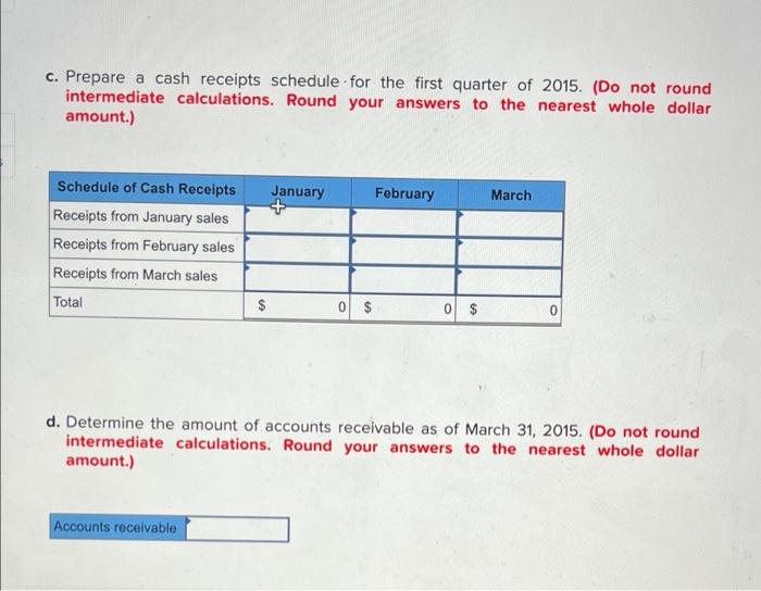 on January 1, 2015; will operate as a specialty sales company that